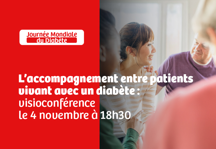 Visioconférence du 04/11/26 sur l'accompagnement entre patients vivant avec un diabète