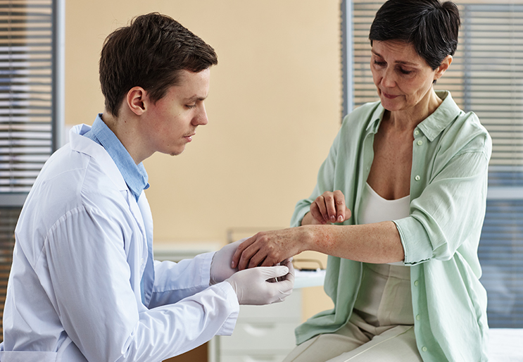 Étude sur les complications dermatologiques liées au diabète