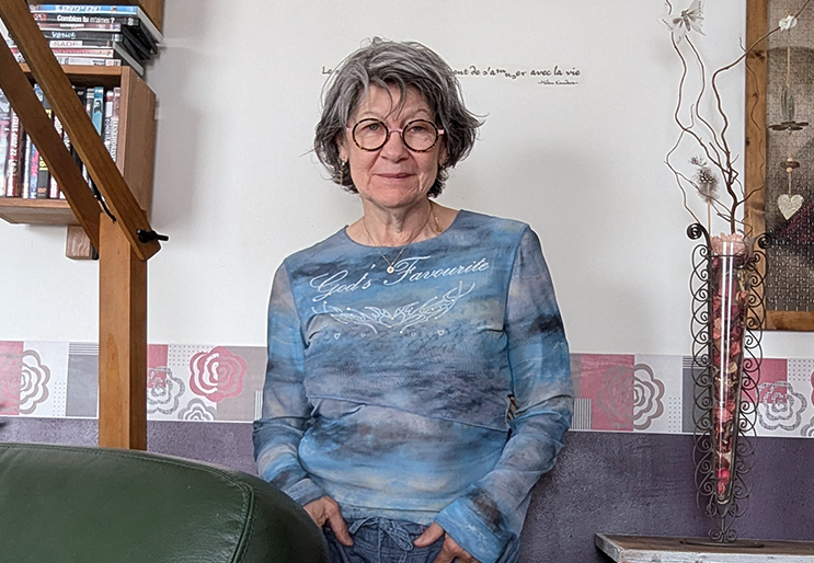 Portrait d'Evelyne Hengbart, Bénévole Patient Expert à Lille