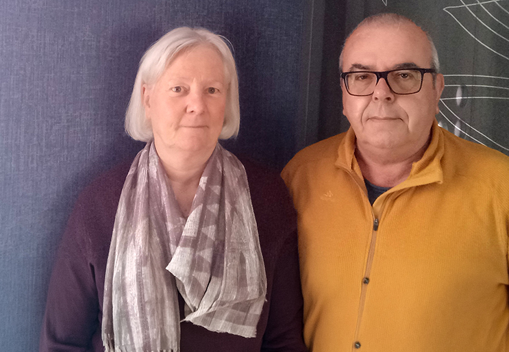Christian et Marie-Hélène Carpentier, couple engagé au sein de l’AFD 59 