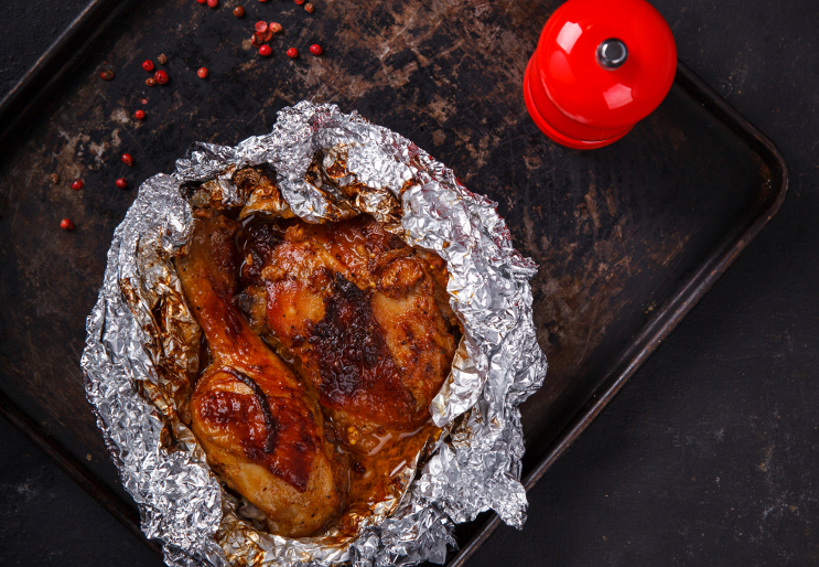 Recette Blancs de poulet au citron en papillote