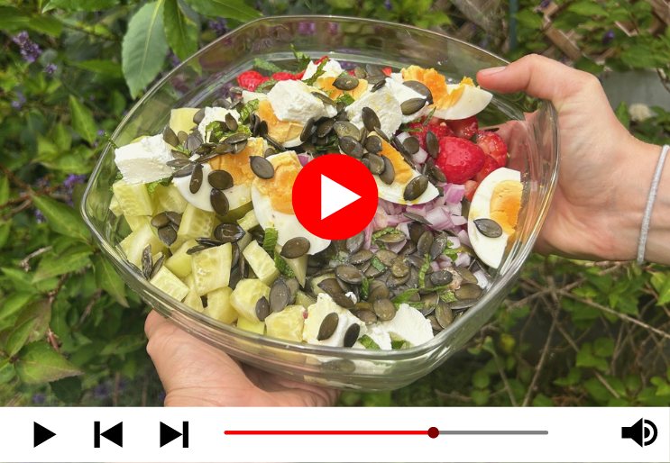 Recette video salade estivale