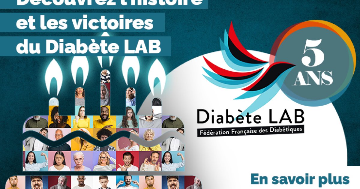 Le Diabète LAB a déjà 5 ans | Fédération Française des Diabétiques