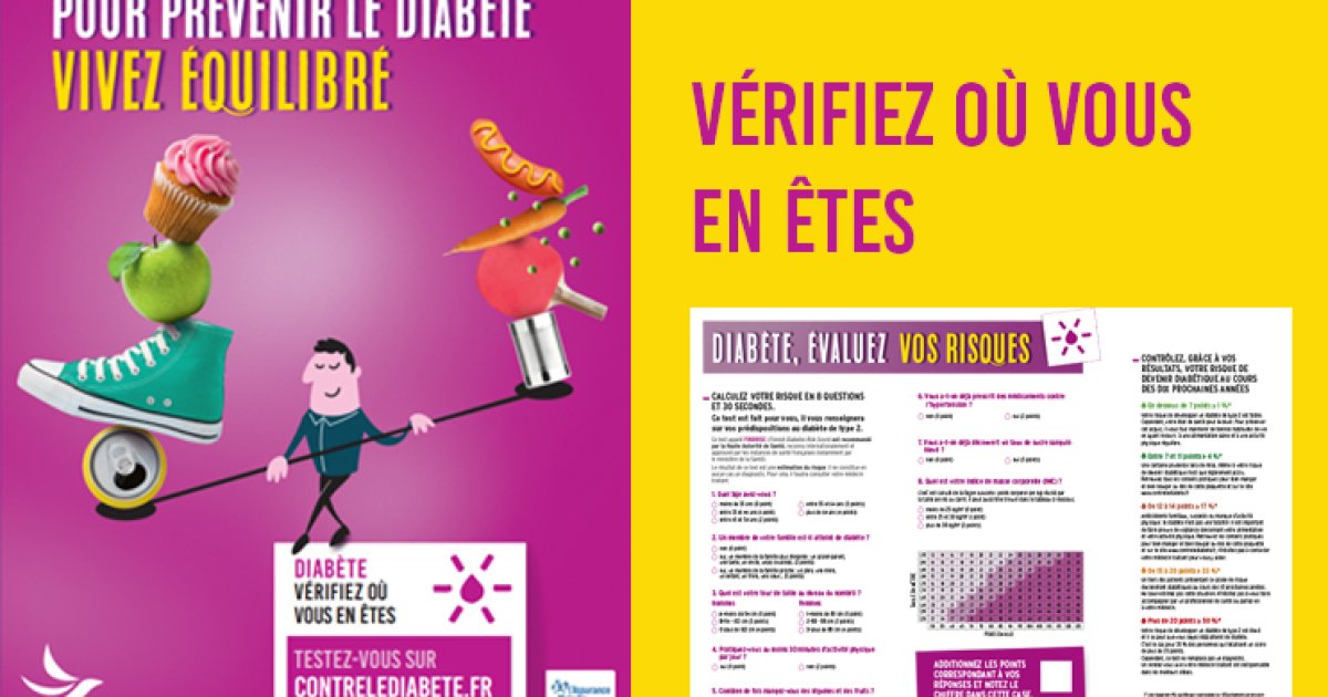 Prévention du diabète de type 2 : vérifiez … | Fédération Française des ...