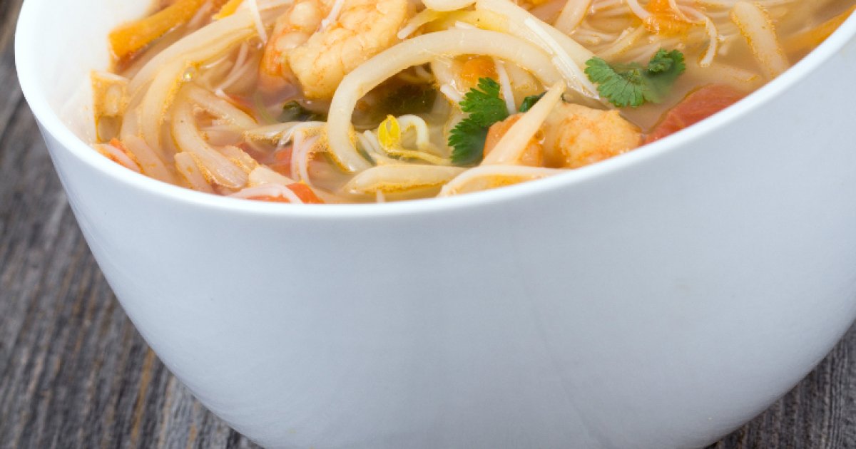 Soupe de crevettes aux champignons | Fédération Française des Diabétiques