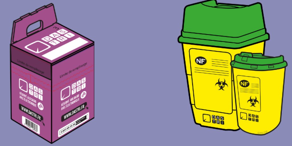 [Dastri : boîte jaune et violette] | [Fédération Française des Diabétiques]